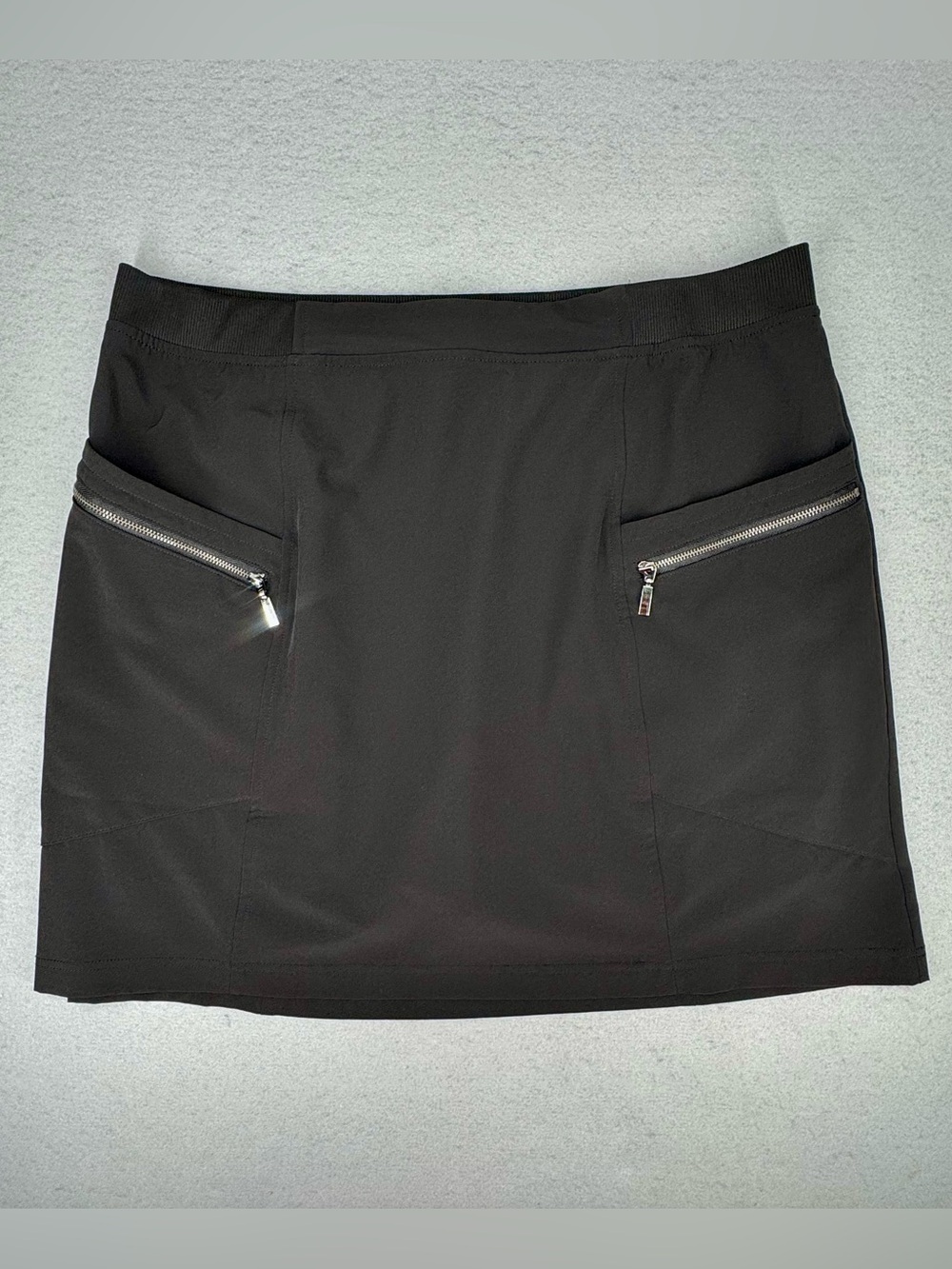 Chicos Black Skort Size 14 Golf, Tennis, Pickleball